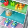 Refrigerator Pad Waterproof Fridge Mats Liners Washable Fridge Pad Mat Home Kitchen Shelves Drawer Table Mats Refrigerator Liner 1