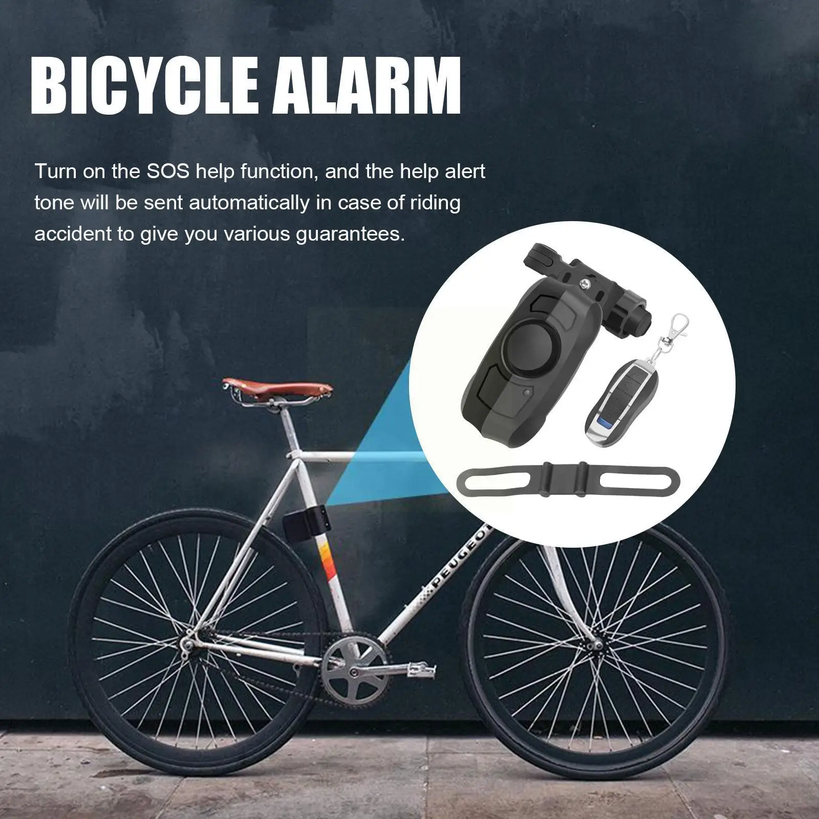 

Remote Control Bike Alarm Waterproof Motorcycle Usb Vibration Security Alarm Warning Charging Lost Electric Anti Bicycle Se R2c2