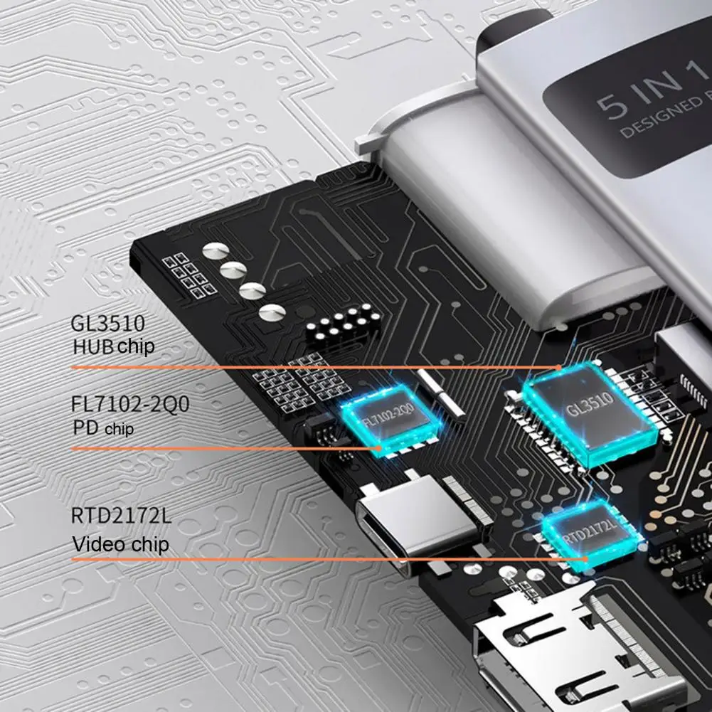 

Док-станция с высокоскоростным индикатором, 4K