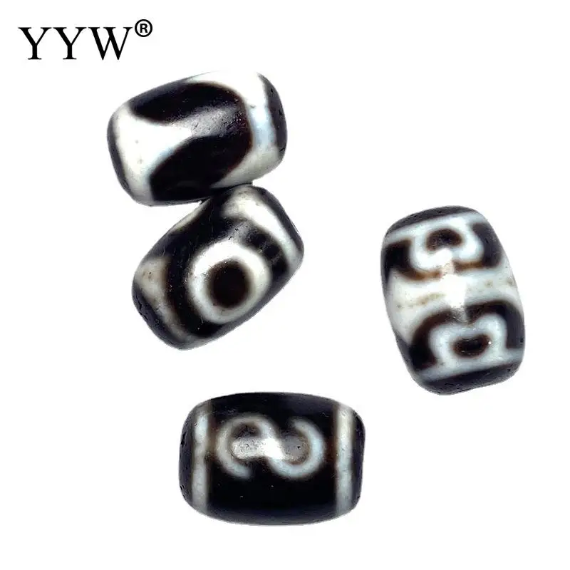 

10pcs/Lot Random Dzi Beads 4d Aquarius Tortoiseshell Longevity Dzi Beads For Diy Or Handmade Necklace Or Bracelet