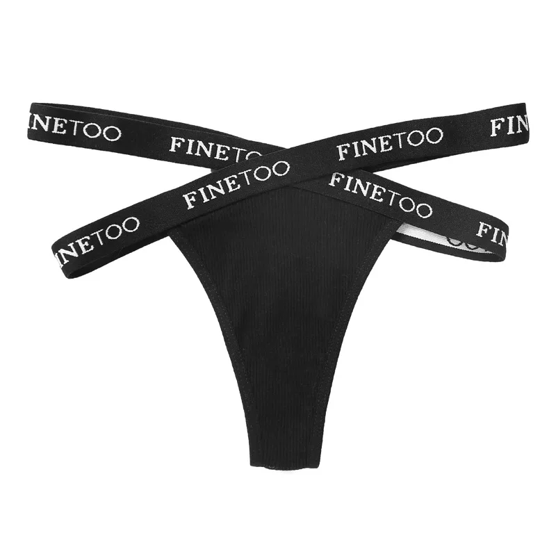 

Sexy Panties Women Low-Rise Solid Sexy Briefs Female Underwear Cross Strap Lingerie Ladies G String Thong