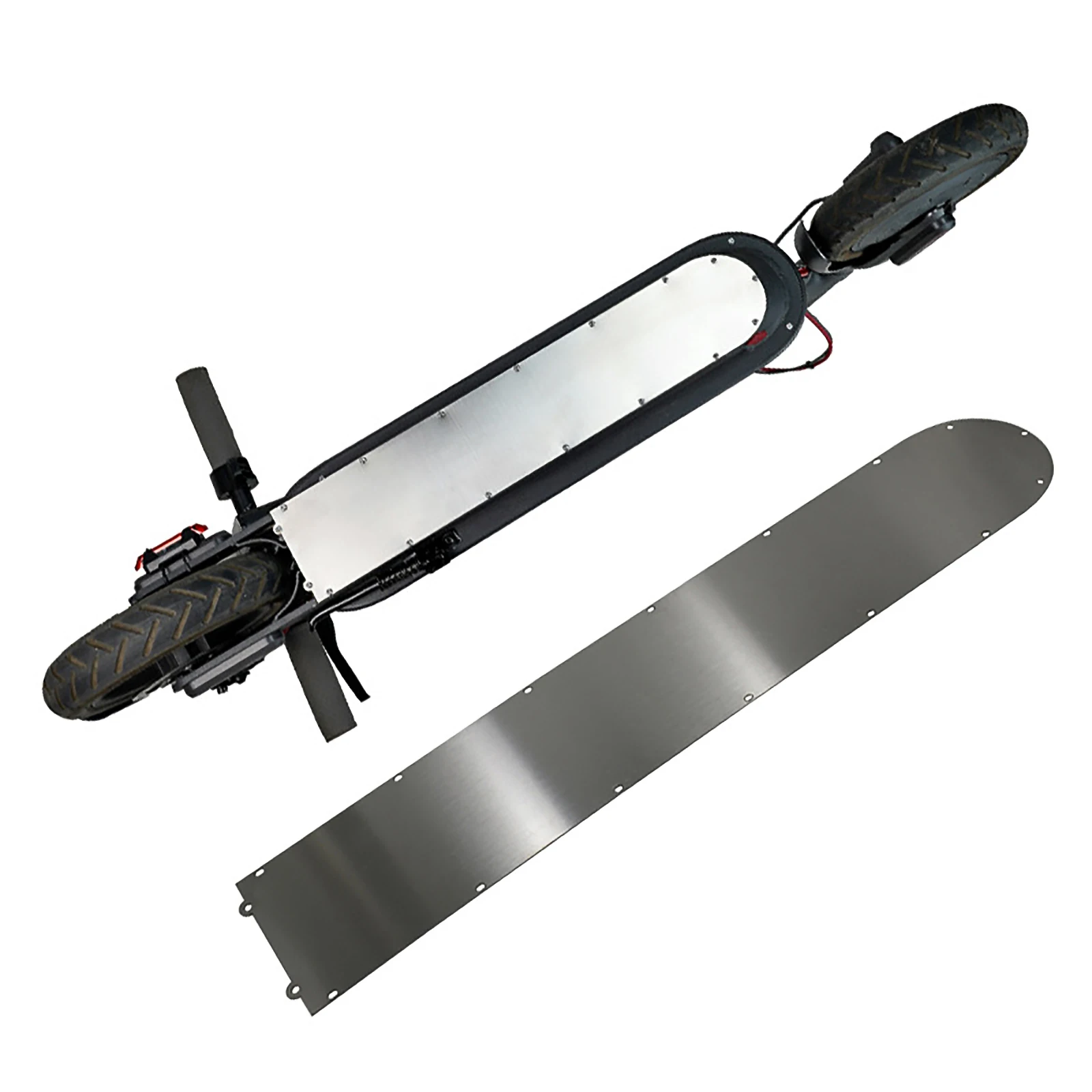 

Electric Scooter For Xiaomi M365 Chassis Shield Scooter Battery Bottom Cover Protection Stainless Steel Plate Skid Accessories