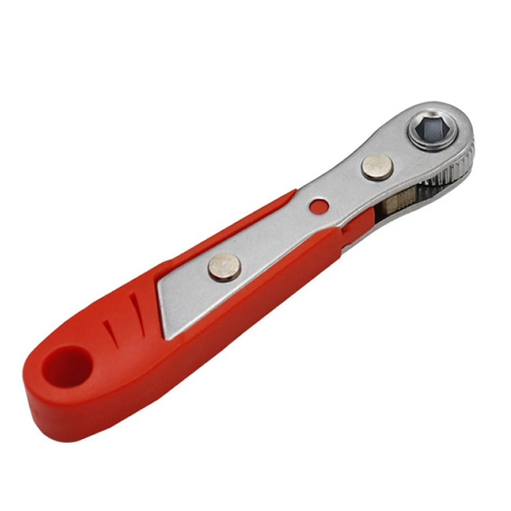 

1/4inch Hexagon Ratchet SpannerQuick Release Socket Spanner Screwdriver Household Handle Repair Wrench Screwdriver For Car Vehic