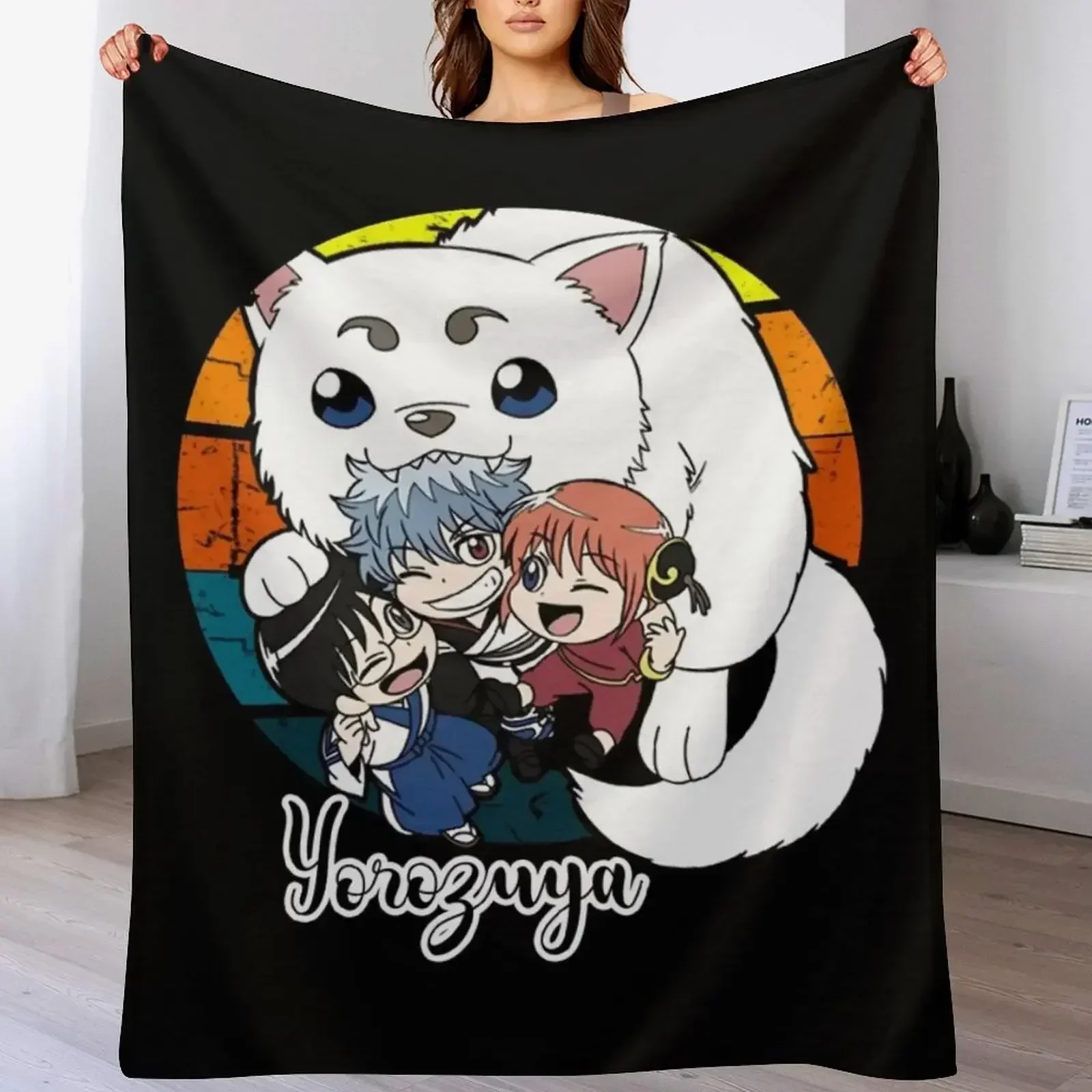 Yorozuya винтажное одеяло декоративные утяжеленные термобелье для путешествий