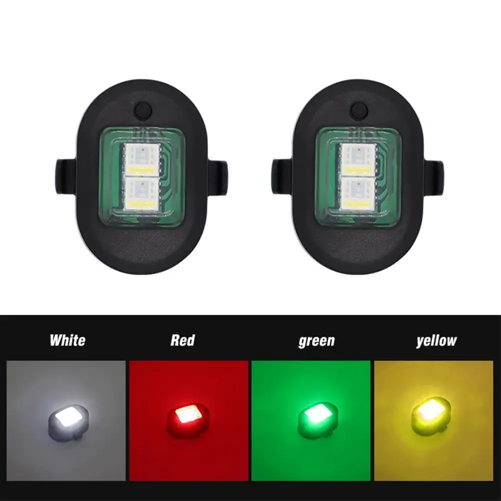 

4Colors Cool Motorcycle Tail Warning Light Fog Lamps Waterproof Moto Rear Braking Reversing Light Driving Safety Motorbike Refit