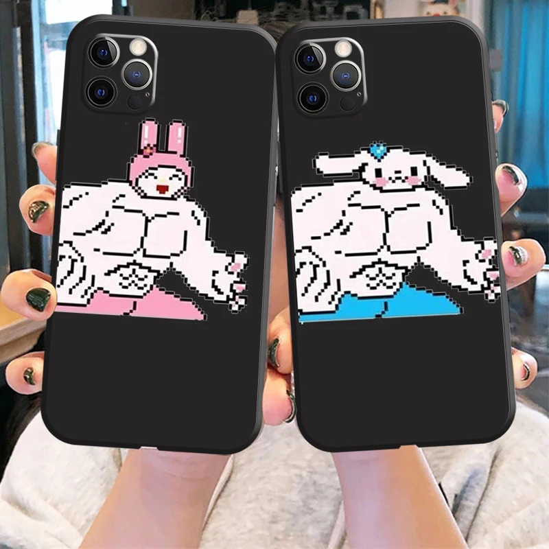 

Чехол для телефона с рисунком Hello Kitty для iPhone 11 13 12 Pro Max 12 13 Mini X XR XS MAX SE 2020 7 8 6s Plus, черный чехол для сотового телефона