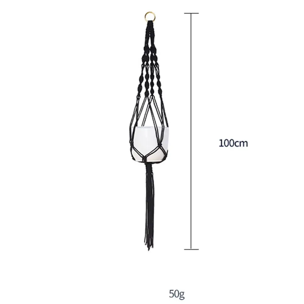 

Durable Plant Hanger Flower Pot Holder Assembly Fitting Hanging Net Pocket