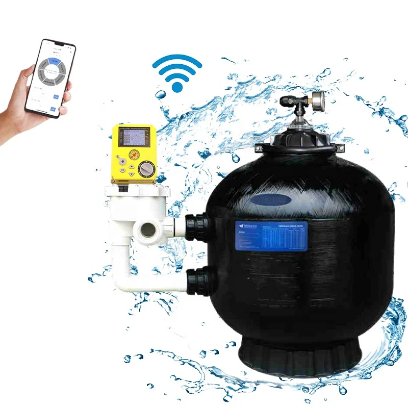 

AIBO WiFi intelligent automatic backwash fish pond pressure biological filter