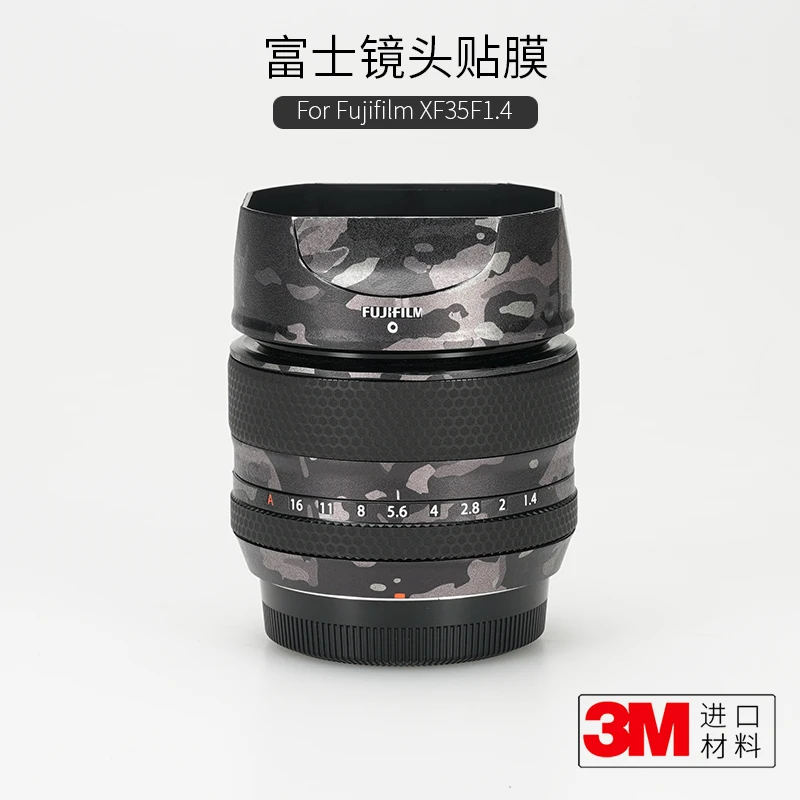 

For Fuji XF35F1.4 R Lens Protection Film, Carbon Fiber Fujifilm Sticker, 3M Cover