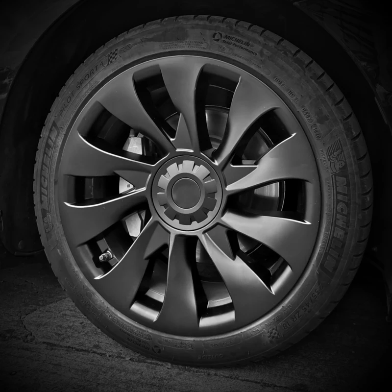 

4 шт., сменные колпачки для автомобильных колес Tesla Model 3, 2018-2022, 18 дюймов