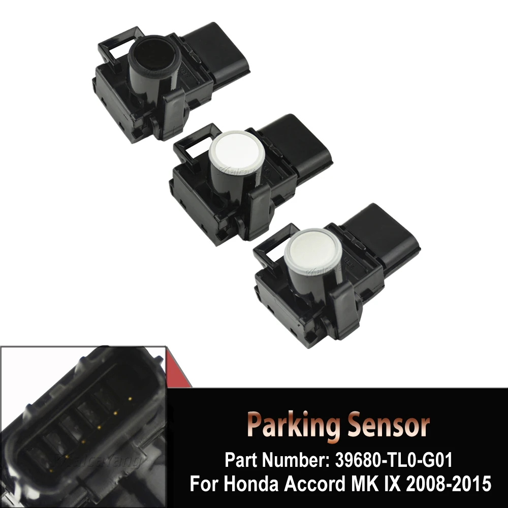 

Автозапчасти, белый, черный 39680-TL0-G01, новый датчик парковки PDC для Honda Pilot Accord 03-15 188300-6510 Pearl