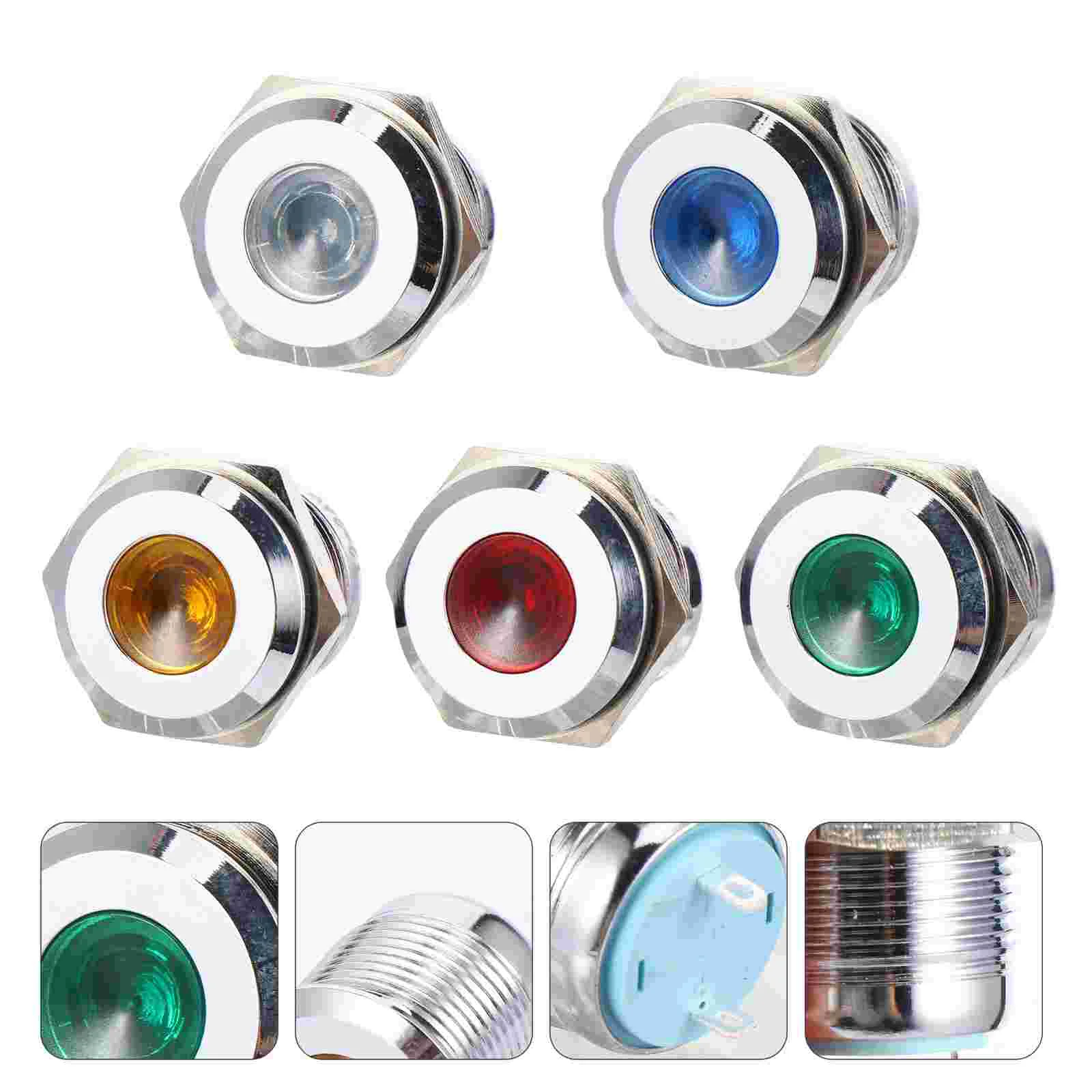 

5pcs Directional Lamp LED Indicator Light Waterproof Signal Lamp Warning Light