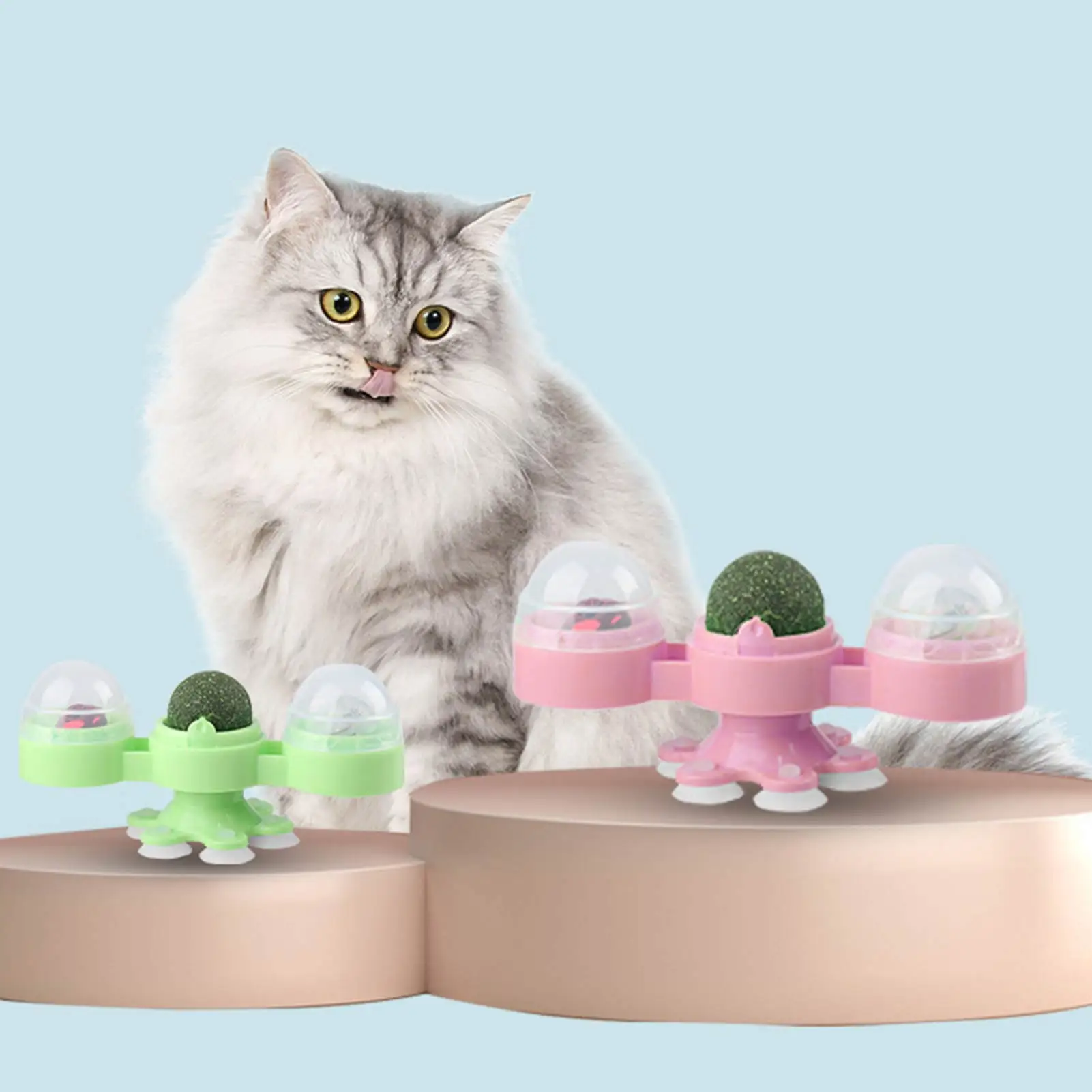 

Игрушка-ветряная мельница для кошек, интерактивные игрушки для домашних животных, пазл для домашних животных, игрушка для кошек с вращающим...