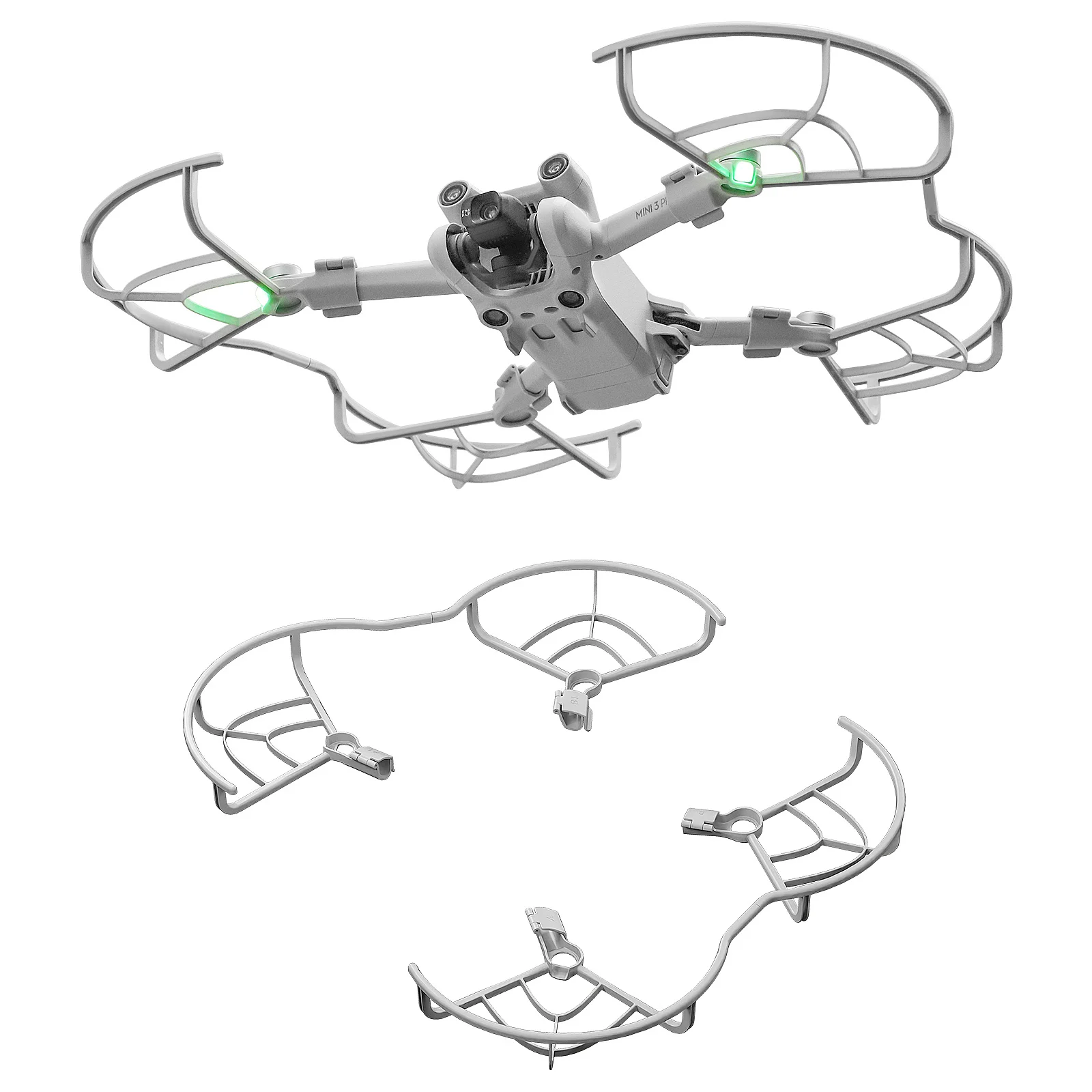 

Quick Release Propeller Guard for DJI Mavic Mini 2/Mini/Mini SE Drone Anti-collision Protector Bumper Cover Spare Accessory