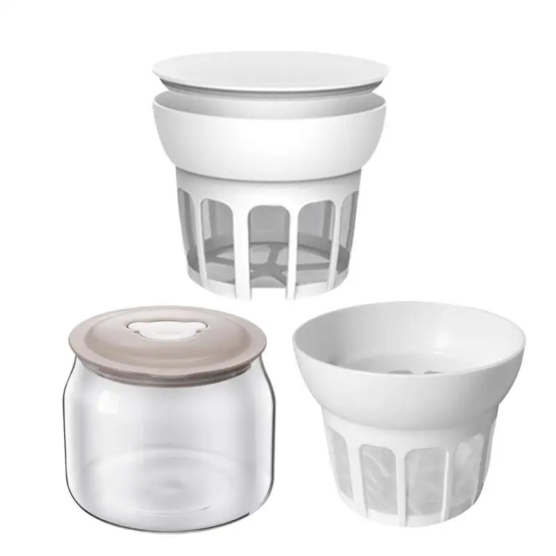 

Yogurt Strainer Yogurt Maker Whey Separator Reusable Milk Filter Durable Leakproof Mesh Strainer Homemade Cheese Yogurt Filter