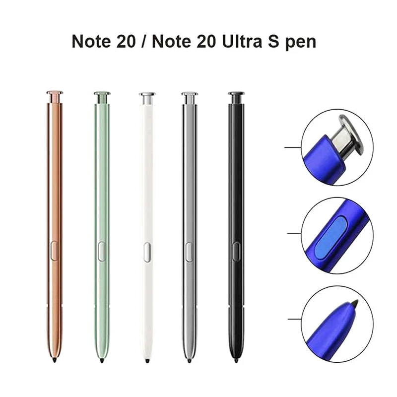 1pc Universal Active Touch Screen Pen for Samsung Galaxy S21 Note 20 Ultra Stylus Touch Pen Capacitive Replacement Stylus Pen