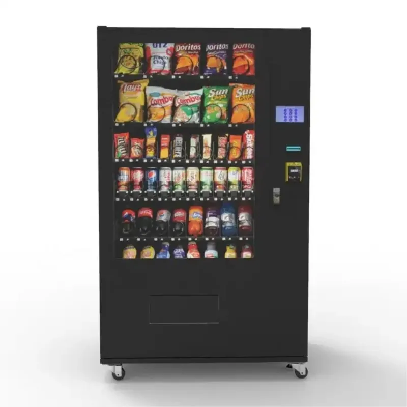 Оптовый торговый автомат для продуктов питания и напитков с платежами MDB