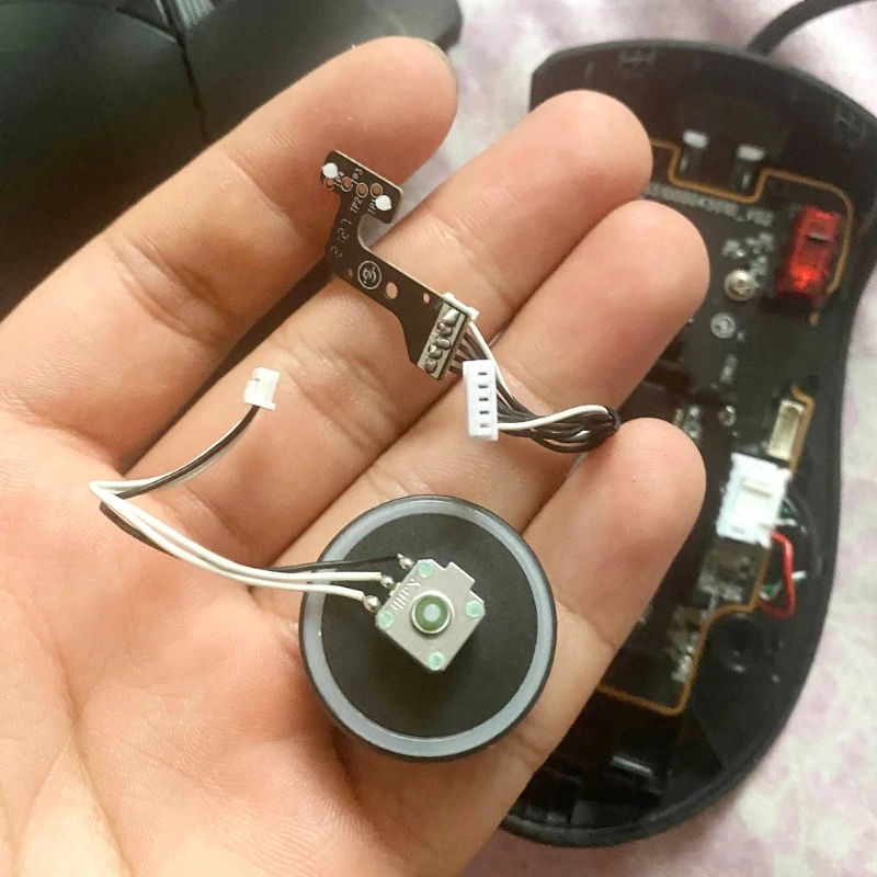 M17B 2 шт. TTC колеса мыши кодеры зеленые ядра декодеры Ожидание для ROGGladiusIII MambaElite