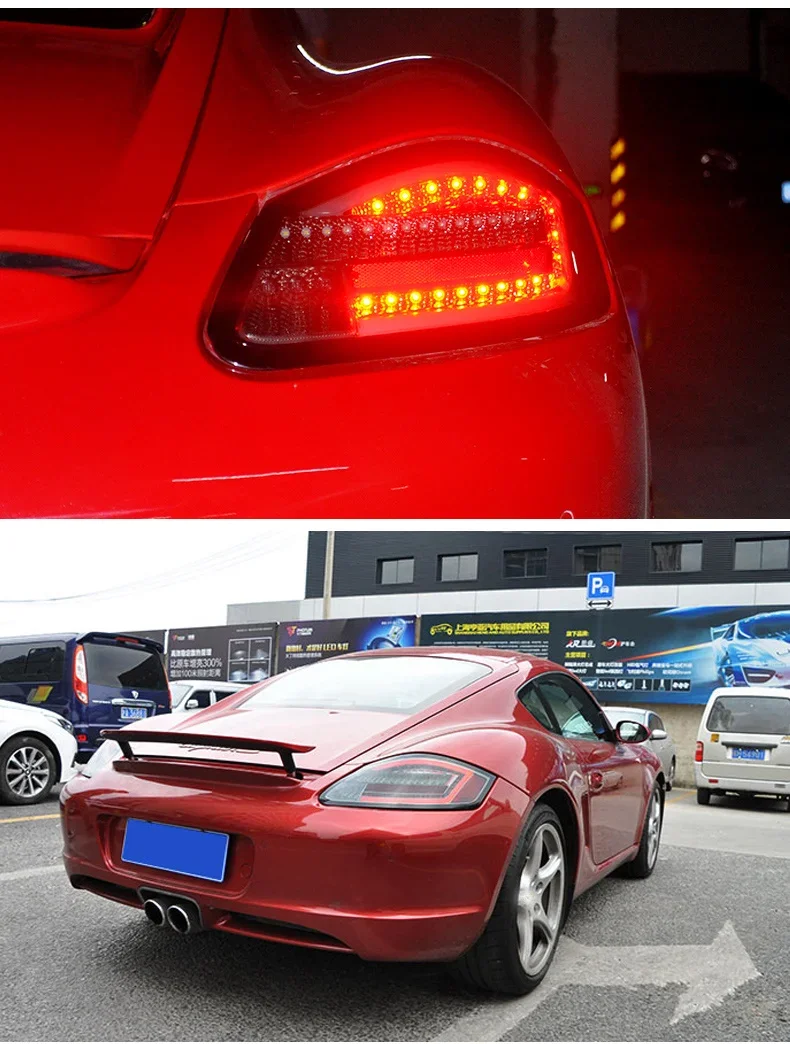 Светодиодный задний фонарь с поворотным тормозом в сборе для Porsche Boxster 2004-2011 гг.