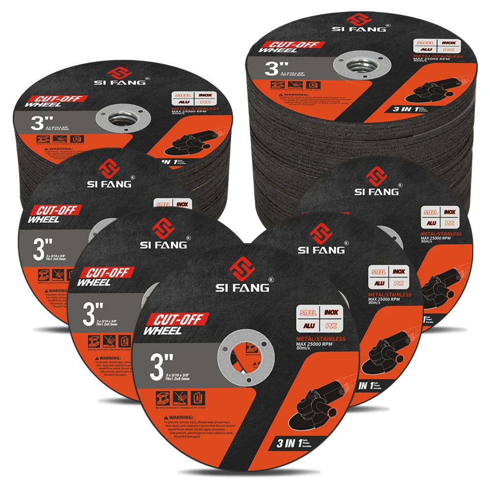 Metal Cutting Discs 3 Inch 75mm Round Sanding Grinding Cut O