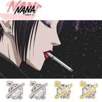 anime nana earrings oosaki nana komatsu nana another me in the world blackstone gift for women man and anime lovers