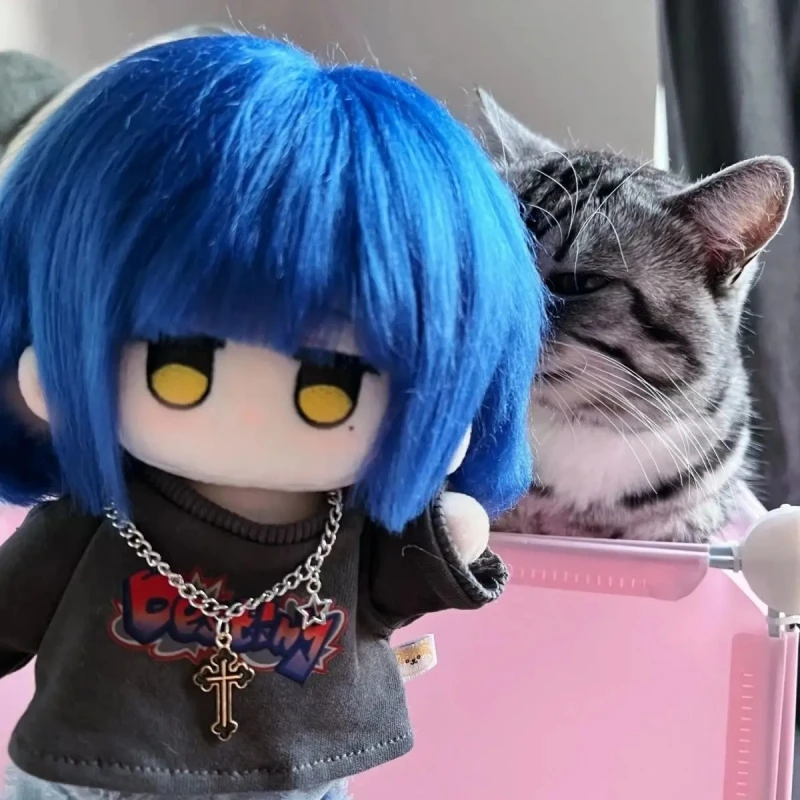 

Аниме Bocchi The Rock! Плюшевая кукла Yamada Ryo, 20 см, тело тела, плюшевые игрушки, мягкие плюшевые игрушки a6290