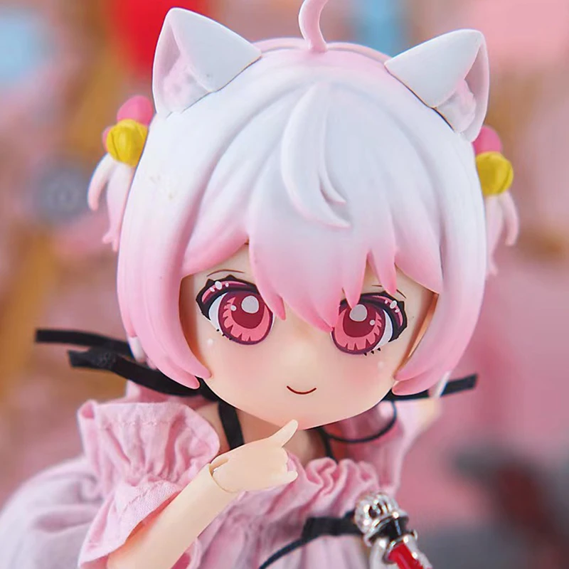 

Blind Box Toys UFDoll Meow Meow Series Mystery Box Obtisu11 1/12Bjd Dolls Caixa Sorpresa Kawaii Girls Guess Bag Action Figures