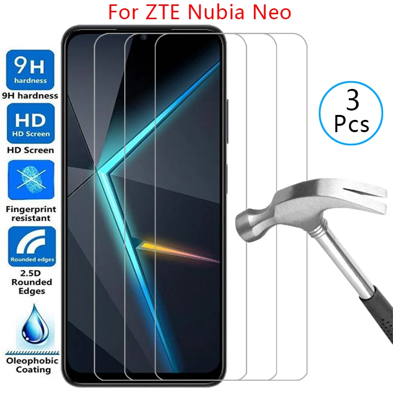 Защита экрана для zte nubia neo 5g защитное закаленное стекло на пленку телефона nubianeo 9h
