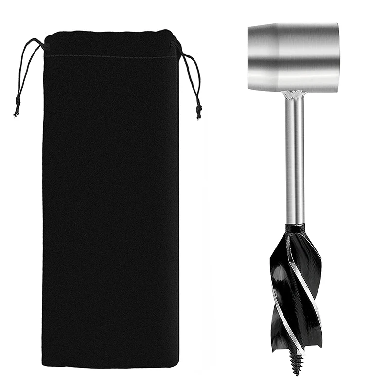 Durable Manual Auger Bushcraft Hand Wrench Wood Drill Peg Tools and Hole Maker Multitool Outdoor |