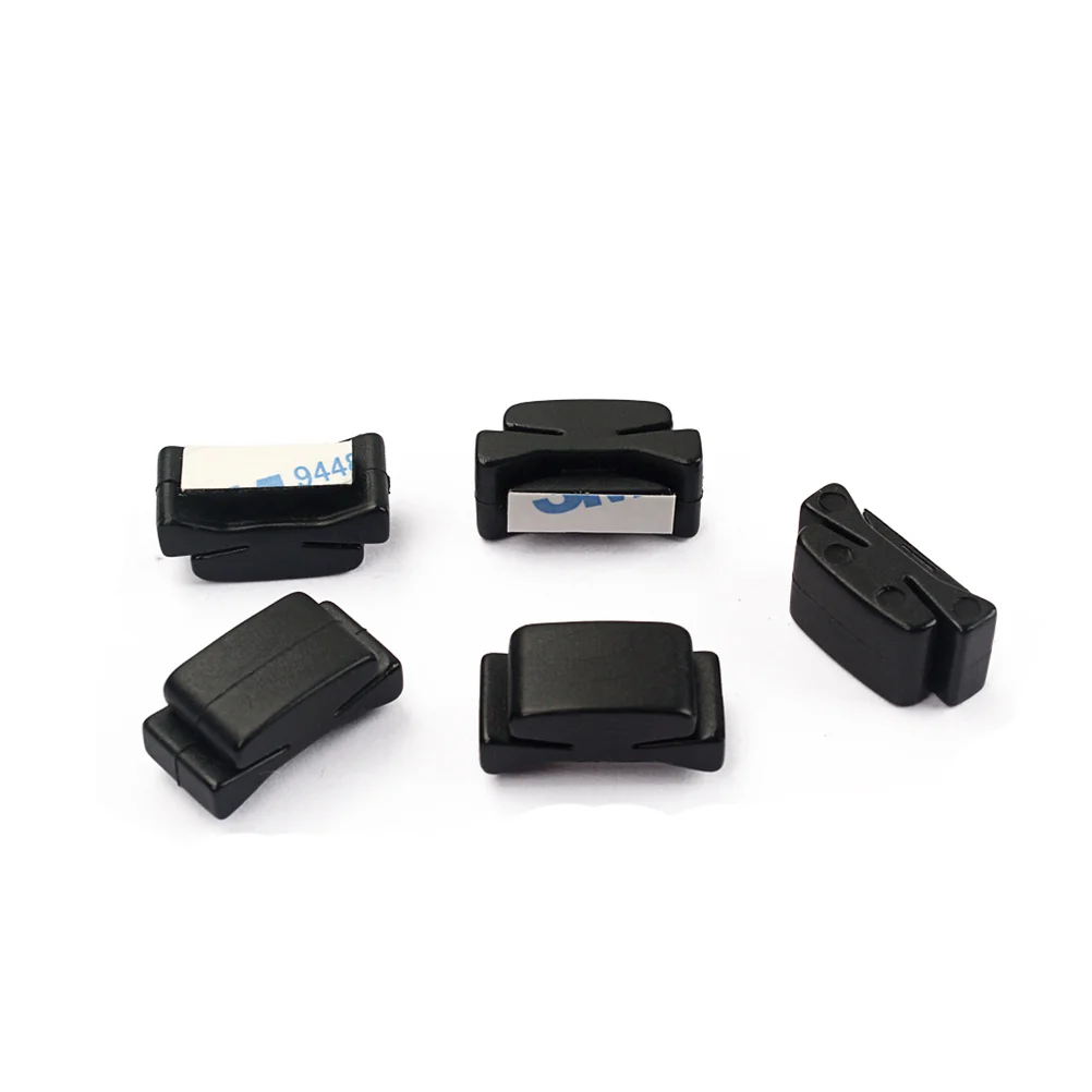 

5Pcs Guitar Pickholder Pick Plec Plectrum Holder Clamp Clip for Picks (Black)