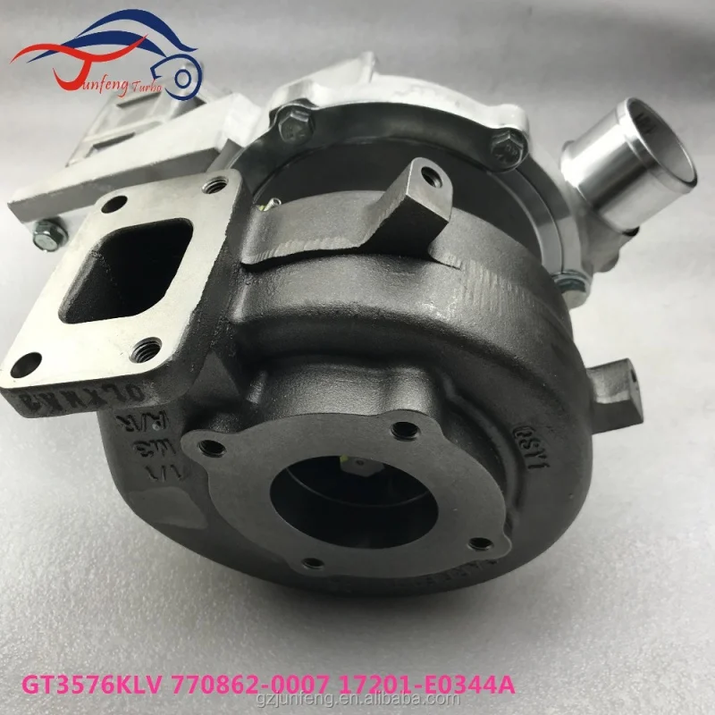 Турбокомпрессор GT3576KLV 770862-0007 770862-5007S 17201-E0344A J07E для грузовика с городским