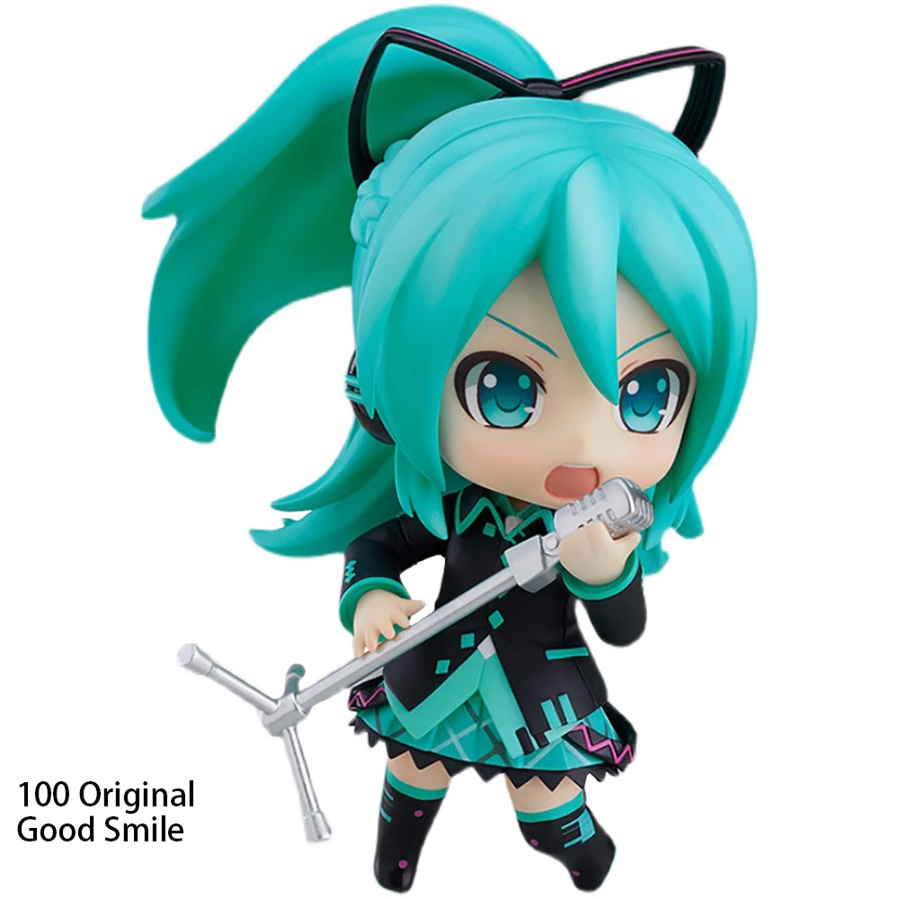 

In Stock Good Smile Miku Nendoroid No.1739 Miku If Q Version Kawaii Anime Modle Action Figure Collectile Toys Original Figure