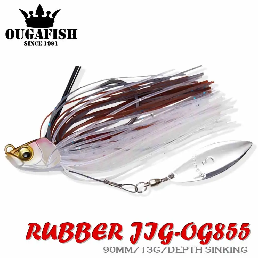 

2023 Fishing Lures Rubber Jig 13g Sinking Spinning Metal Bass Bait Accesorios De Pesca Carpe Leurre Artificial Fishing Equipment