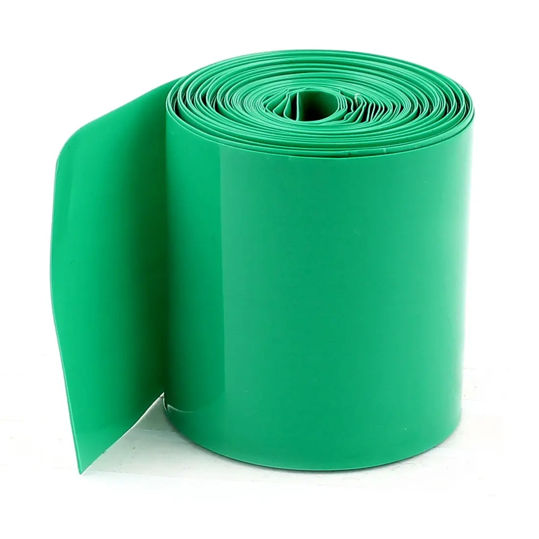 

Keszoox 16Ft 5Meters Long 50mm Flat Width Dark Green PVC Heat Shrinkable Tubing Heat shrink Wrap Cover for Double 18650 Battery