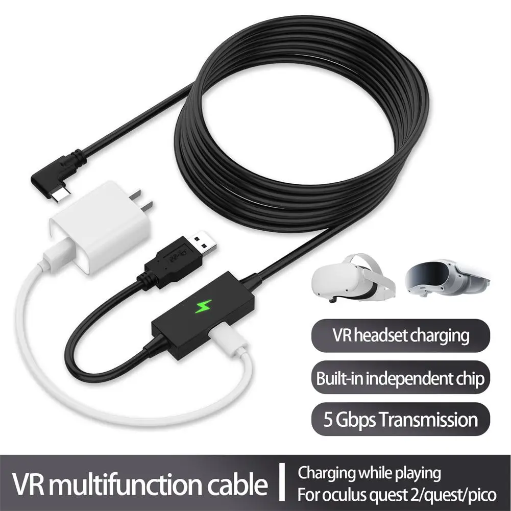 

Кабель Usb Type-C для быстрой зарядки, 5 м, 5 Гбит/с, 1 шт.