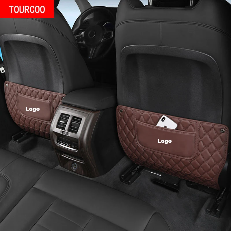 For 18-22 BMW New X3 X4 Rear Seat Kick Pads Modified Accessories