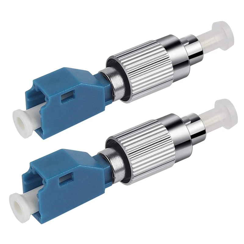 

Fiber Optic Connector, FC Male To LC Female Hybrid Fiber Converter, Compatible With Optical Power Meter, Visual Locator