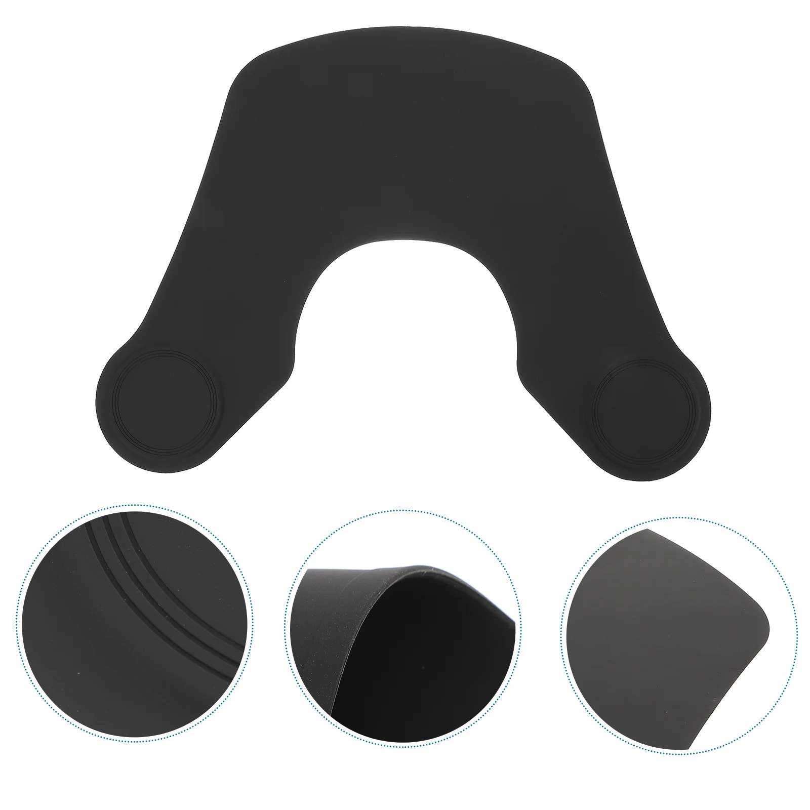 

Hair Cutting Cape Collar Neck Pad Salonhaircut Shawl Hairdressing Silicone Barber Dye Apron Stylist Dyeing Coloring Shoulder Mat