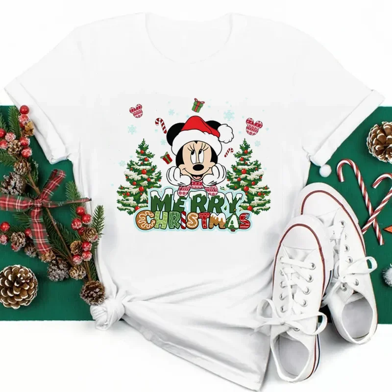 Рождественская футболка для женщин