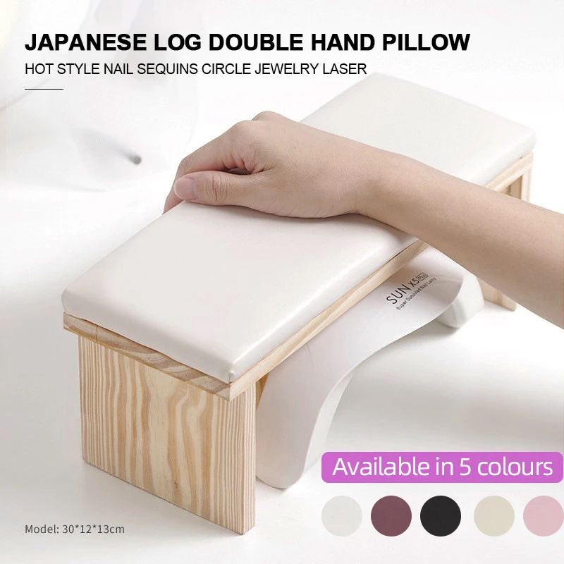 

Soft Nail Manicure Table PU Leather Hand Pillow Manicure Cushion Arm Rest for Salon Nails Log Supportable Desktop Hand Stand