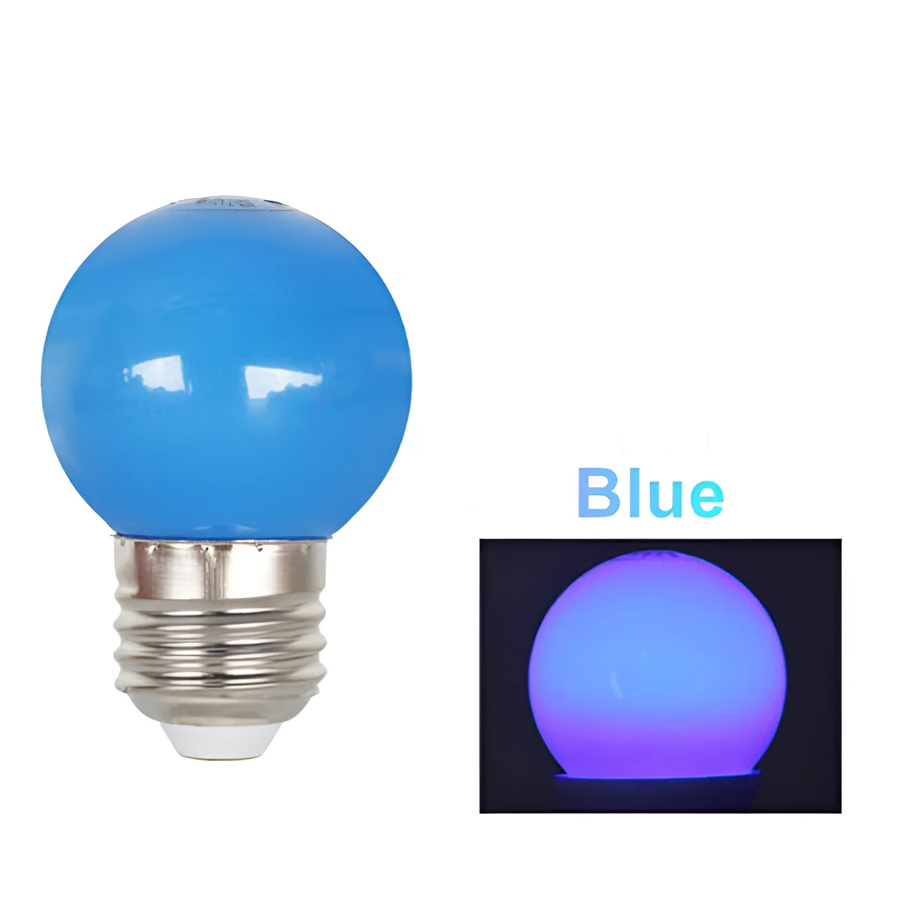 

10 шт. светодиодная цветная лампа OEEQM E27 B22 8 цветов 220В