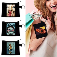 women bags coin wallet clutches organizer small bag coin purse new funny anime men card package fashion mini handlebags holders