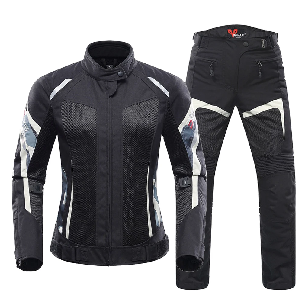Enlarge Women's Cycling Suit Breathable Motorcycle Jacket Protective Equipment  Motorcycle Riding Jacket Size S-XL Racing Jacket Suit
