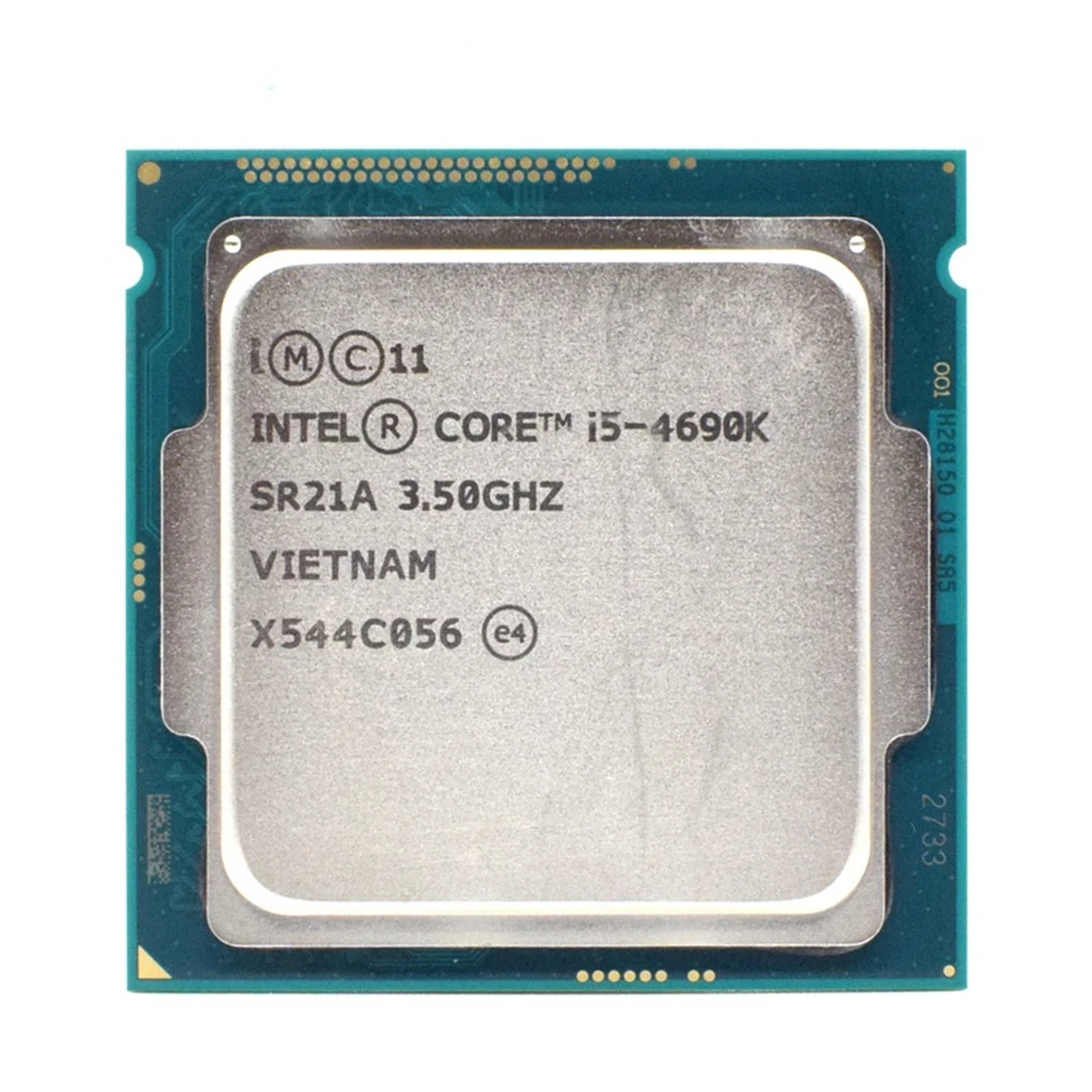 

Intel Core i5 4690K 3.5GHz 6MB Socket LGA 1150 Quad-Core CPU Processor I5-4690K SR21A