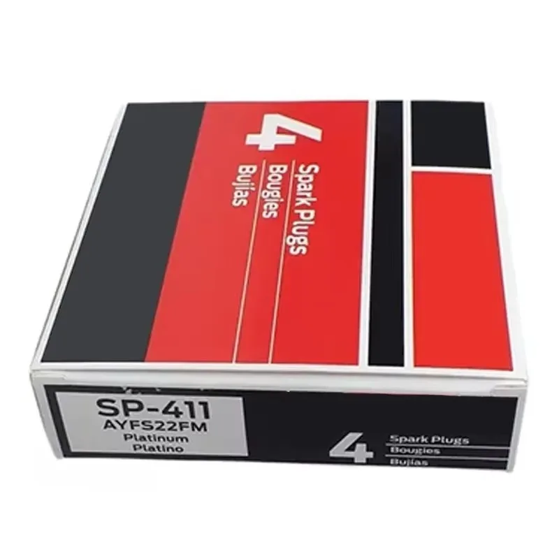 4 шт. AYFS22FM SP-411 платиновая свеча зажигания для MAZDA FORD FOUCS C-MAX FIESTA EDGE LINCOLN MKX CADILLAC CTS MERCURY