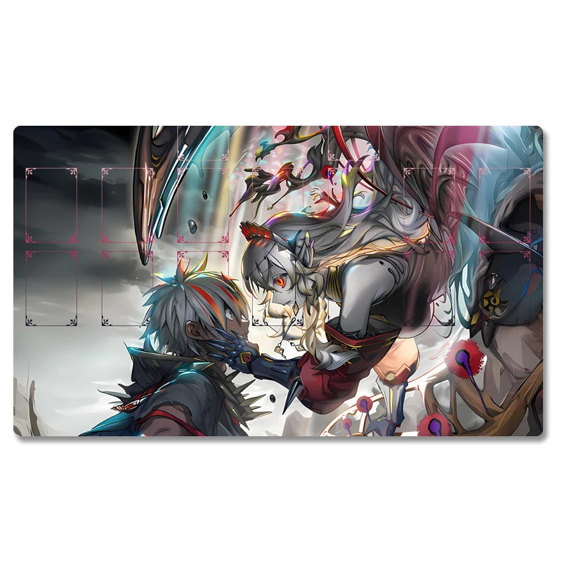 Игровой коврик Yugioh Blazing Cartesia Fusion Deployment Yu-Gi-Oh! TCG OCG Коллекционные карточные игры Коврик Duel Plate Резиновый коврик для карт Коврик для мыши (art.: 3920d2335fac8) - 3920d2335fac8