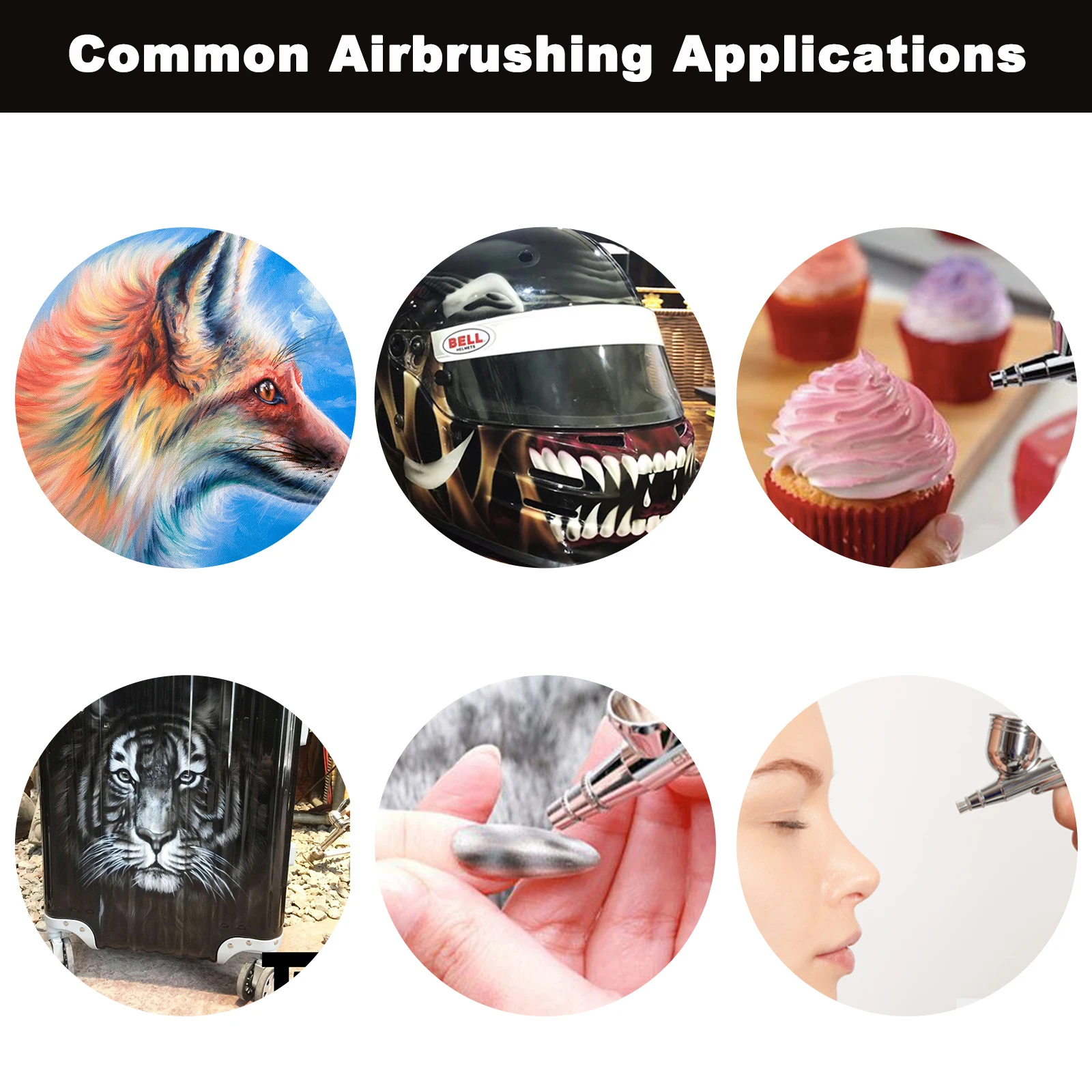 Рисунок 5 - Комплект аэрографа двойного действия