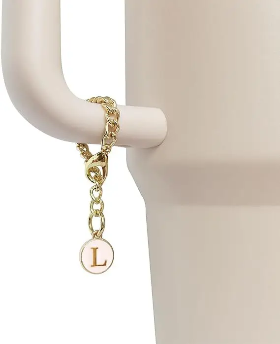 Персонализированный металлический брелок для стакана Stanley