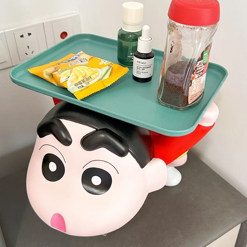 

28cm Crayon Shinchan Action Figure Trendy Creative Home Animation Peripherals Furniture For Display Little New Butt Tray Gifts