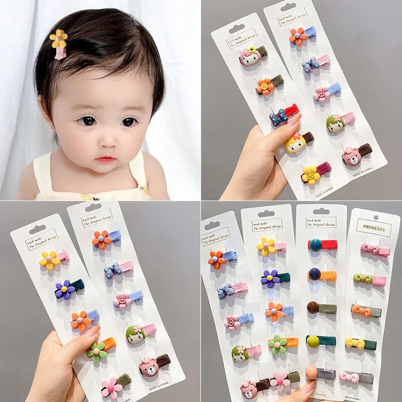 

5-10pcs Hair Clips Accessories Headband Band Bandeau Cheveux Tiara Bow Bands for Girls Diademas Para El Pelo Mujer
